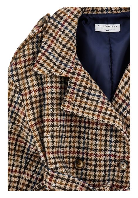 Cappotto a quadri PHILOSOPHY KIDS | I1H101 83220084